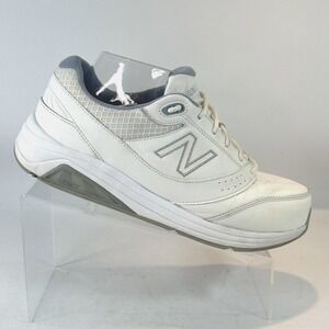 New Balance 928V3 Walking Shoes Women's Size 10D White Leather Comfort Sneakers